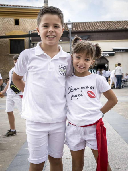 Fotos del cohete de las fiestas de Sesma 2018