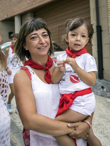 Fotos del cohete de las fiestas de Sesma 2018