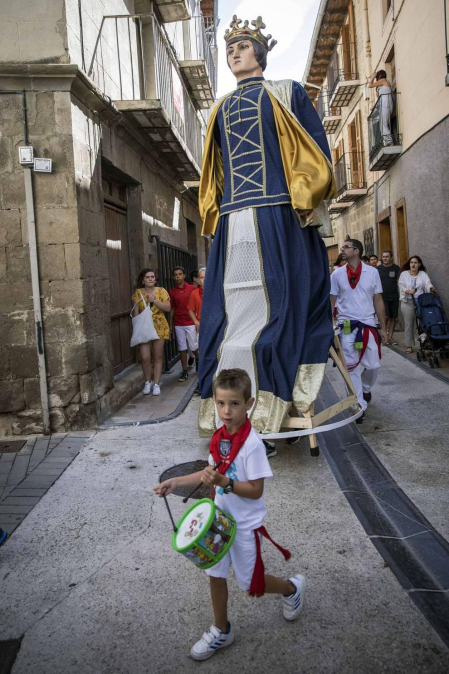 Lumbier celebró este viernes, 31 de agosto, el día grande de sus fiestas en honor a San Ramón