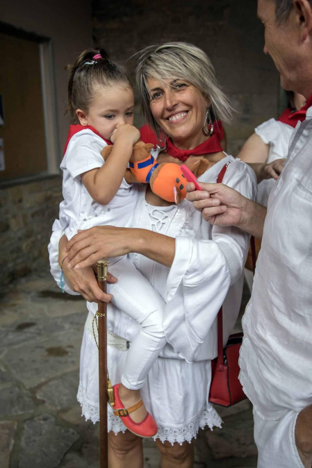 Lumbier celebró este viernes, 31 de agosto, el día grande de sus fiestas en honor a San Ramón