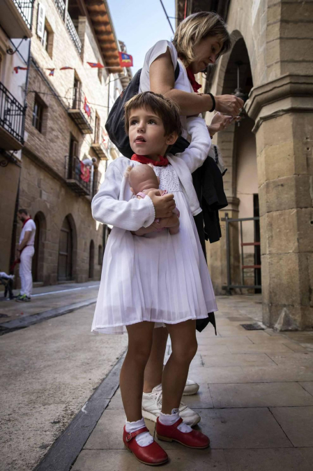 Lumbier celebró este viernes, 31 de agosto, el día grande de sus fiestas en honor a San Ramón