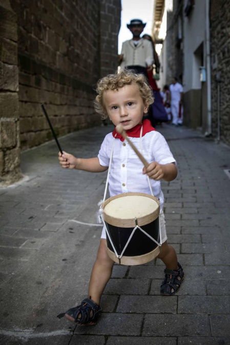 Lumbier celebró este viernes, 31 de agosto, el día grande de sus fiestas en honor a San Ramón
