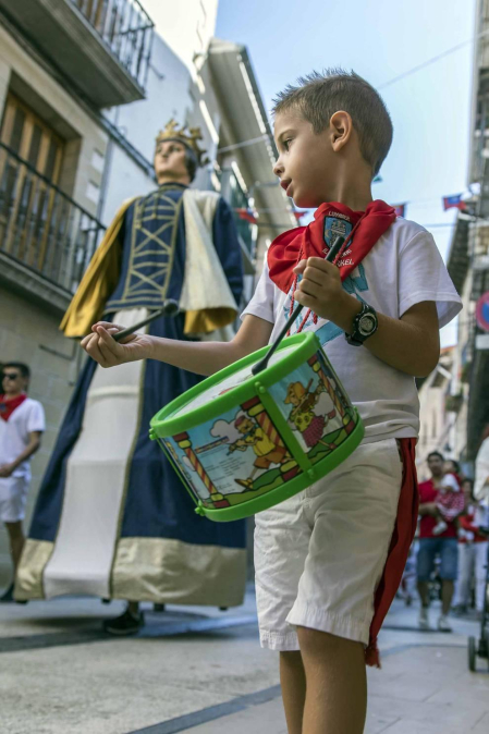 Lumbier celebró este viernes, 31 de agosto, el día grande de sus fiestas en honor a San Ramón