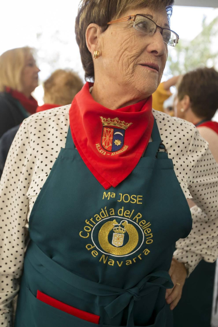 Fotos del concurso de recetas de relleno en las fiestas de Villava