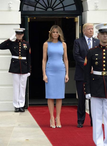 Encuentro entre la reina Letizia y Melania Trump en la Casa Blanca