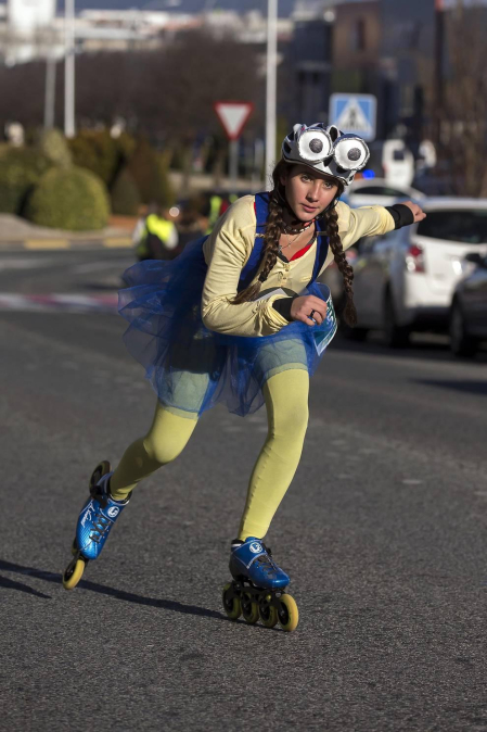 La prueba, organizada por el Club de Patinaje de la localidad, ha recaudado fondos para la Fundación Niños contra el Cáncer de la CUN