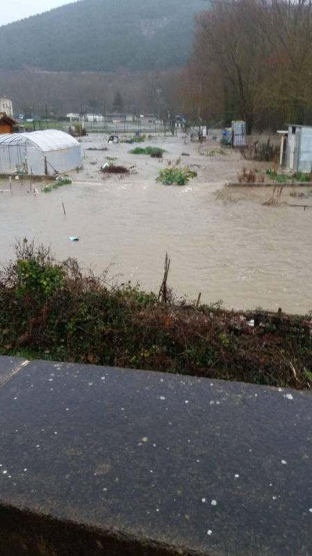 La alerta por nieve afecta al centro y al norte de la Comunidad foral
