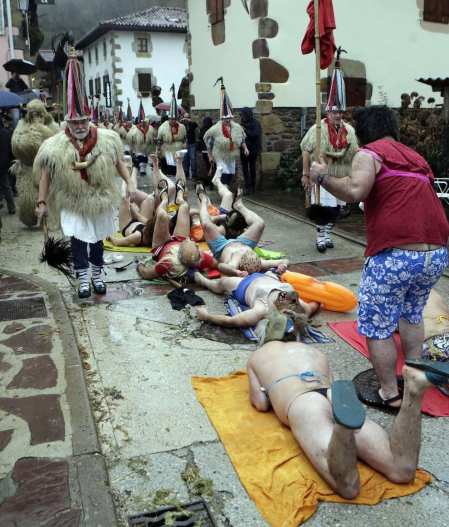 Imágenes del carnaval de Ituren y Zubieta 2019