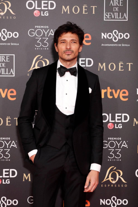 Los primeros invitados a la 33 ceremonia de los Premios Goya han comenzado a llegar a la alfombra roja del Palacio de Exposiciones y Congresos de Sevilla (FIBES) hacia las 18.20 horas de este sábado 2 de febrero
