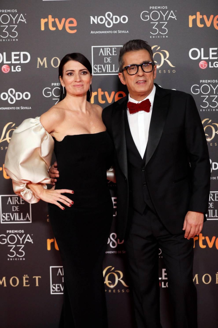 Los primeros invitados a la 33 ceremonia de los Premios Goya han comenzado a llegar a la alfombra roja del Palacio de Exposiciones y Congresos de Sevilla (FIBES) hacia las 18.20 horas de este sábado 2 de febrero