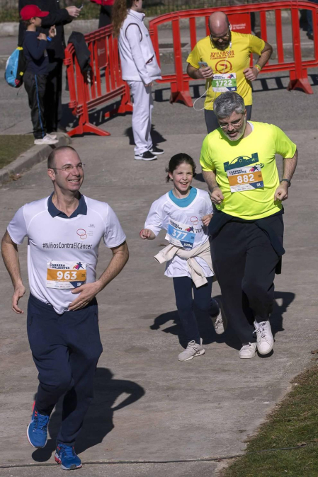 Imágenes de la tercera edición de la Carrera de los Valientes, celebrada este domingo en el campus de la Universidad de Navarra.