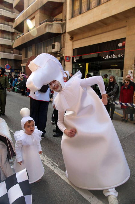 Fotos de los mejores disfraces de carnaval del desfile del domingo en Tudeola