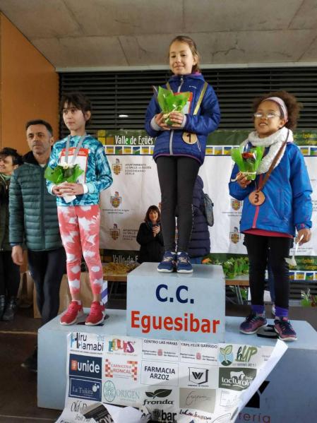 Fotos de los participantes de la Carrera Solidaria Pro Hiru Hamabi de Sarriguren.