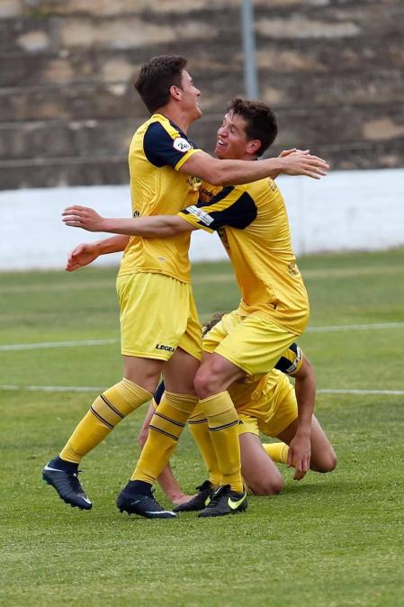 Imágenes del partido del Tudelano 1-1 Izarra