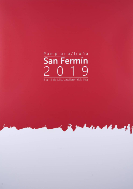 Carteles de San Fermín 2019