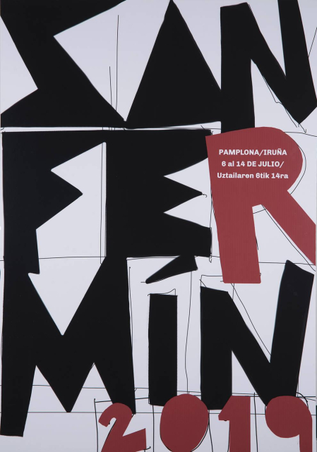 Carteles de San Fermín 2019