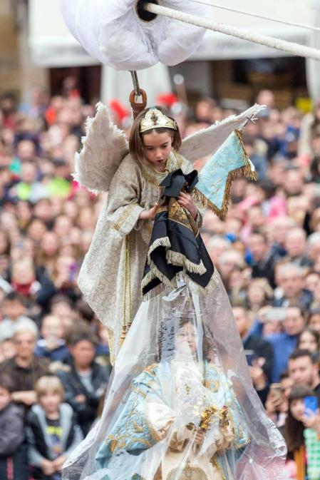 Fotos de la celebración de la Bajada del Ángel 2019 de Tudela