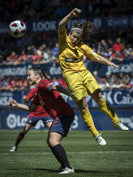 Osasuna Femenino superó al Santa Teresa Badajoz (2-1) con goles de Patricia Zugasti y Lorena Herrera, pero no logró el pase a la final de la fase de ascenso a LaLiga Iberdrola, en un duelo en el que las navarras mostraron mayor ambición en el campo que su rival.