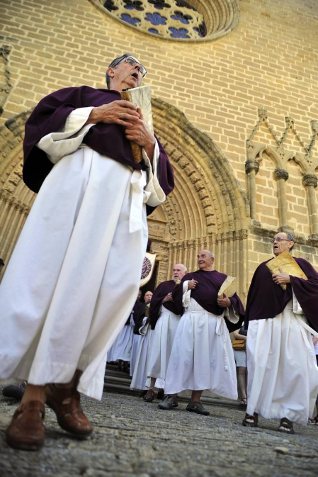 Los 390 que se registraron disuadieron a visitantes y locales de acudir en el segundo día de fiesta medieval