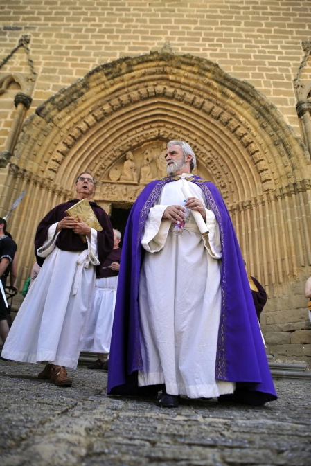 Los 390 que se registraron disuadieron a visitantes y locales de acudir en el segundo día de fiesta medieval