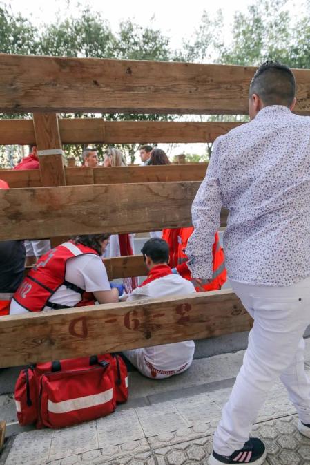 Todas las fotos del cuarto encierro de fiestas de Tudela 2019