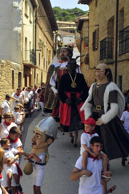 Todas las fotos del cohete de fiestas de Larraga 2019 en Diario de Navarra