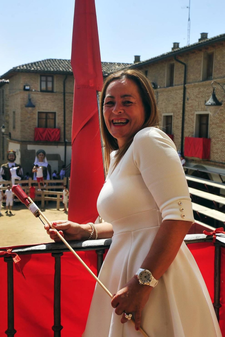Todas las fotos del cohete de fiestas de Larraga 2019 en Diario de Navarra