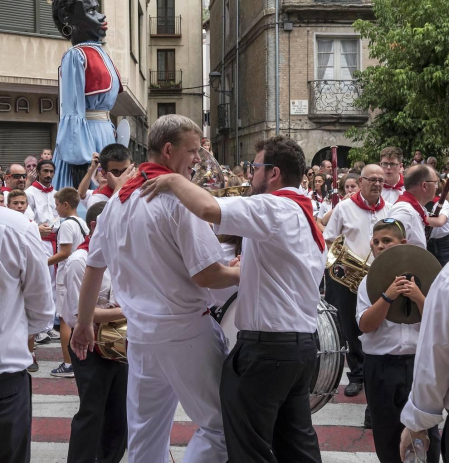 Todas las fotos de la despedida de los gigantes en fiestas de Estella en Diario de Navarra
