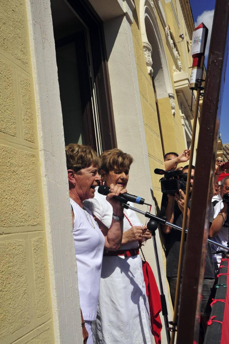 Todas las fotos del cohete de fiestas de Falces 2019 en Diario de Navarra