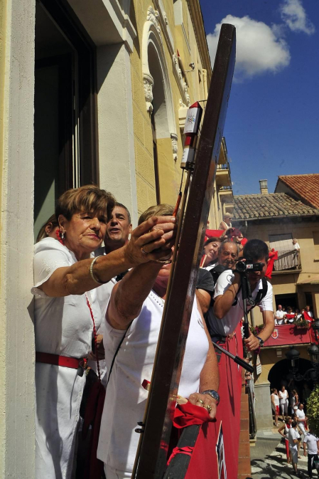 Todas las fotos del cohete de fiestas de Falces 2019 en Diario de Navarra