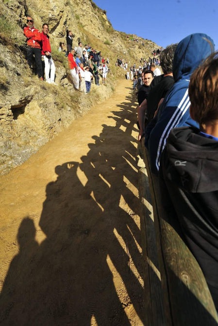 Este lunes Falces ha acogido el segundo encierro del Pilón de las fiestas de este 2019.