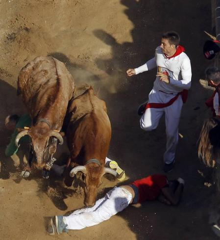 Todas las fotos del segundo encierro de fiestas de Tafalla 2019 en Diario de Navarra