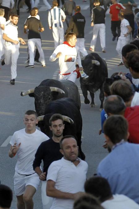 Todas las fotos del segundo encierro de fiestas de Tafalla 2019 en Diario de Navarra