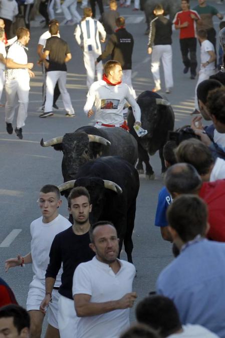 Todas las fotos del segundo encierro de fiestas de Tafalla 2019 en Diario de Navarra