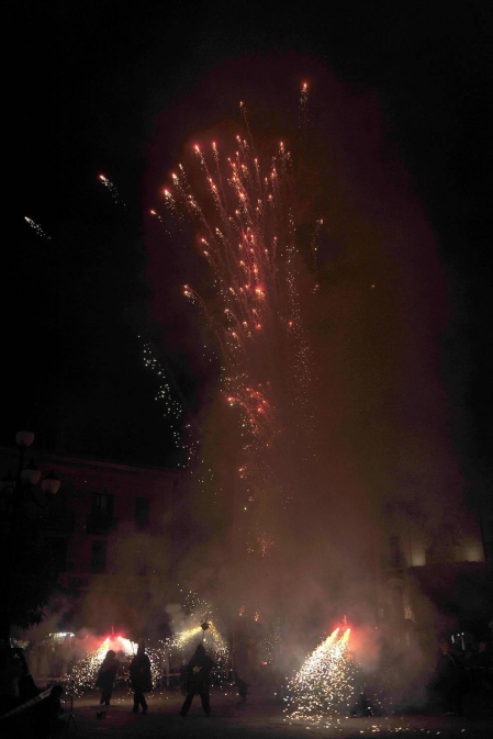 Todas las fotos de los Correfoc en la Plaza de Navarra de las Fiestas de Tafalla 2019 en el Diario de Navarra