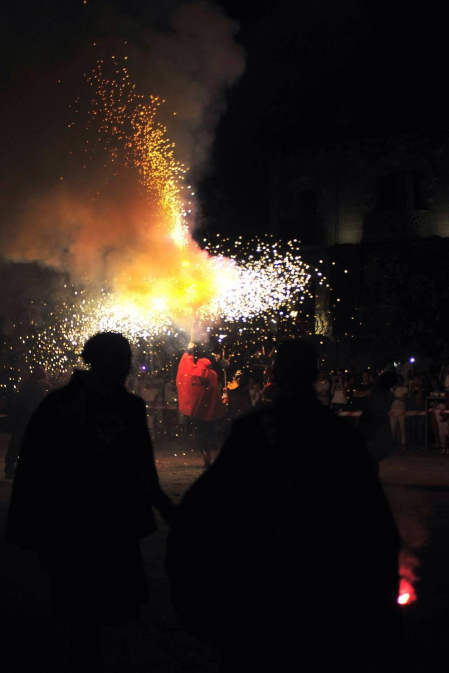 Todas las fotos de los Correfoc en la Plaza de Navarra de las Fiestas de Tafalla 2019 en el Diario de Navarra