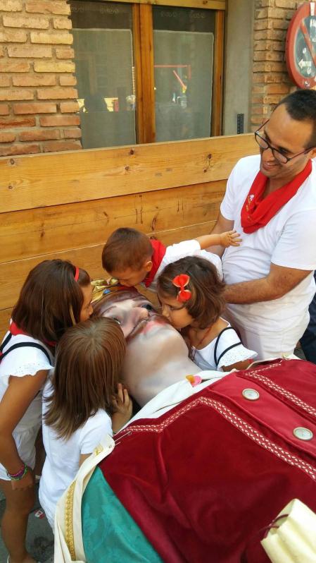 Fotos de la despedida de los Gigantes en Murchante