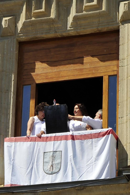 Todas las fotos del cohete de fiestas de Miranda de Arga 2019 en el Diario de Navarra