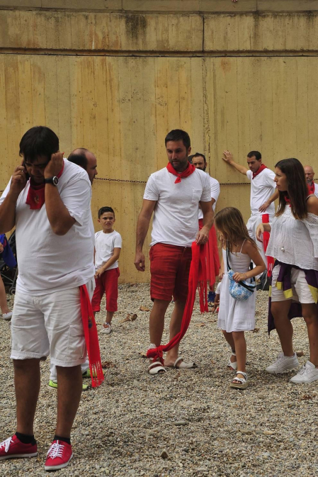 Galería de fotos del lanzamiento de 'rabiosa' de fiestas de Marcilla 2019