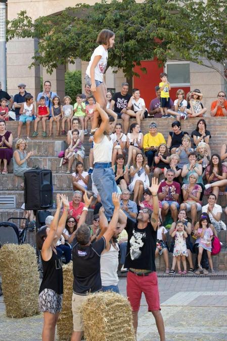 Fotos del XIII Festival de Circo de Navarra de este miércoles en Tudela.