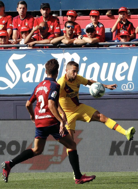 Todas las fotos del partido Osasuna 2-2 Barcelona