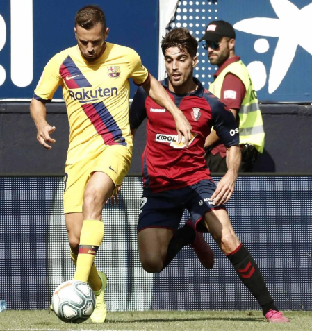Todas las fotos del partido Osasuna 2-2 Barcelona