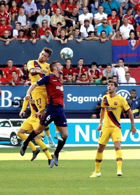 Todas las fotos del partido Osasuna 2-2 Barcelona