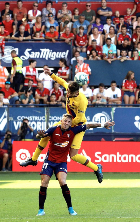 Todas las fotos del partido Osasuna 2-2 Barcelona
