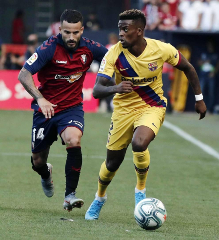 Todas las fotos del partido Osasuna 2-2 Barcelona