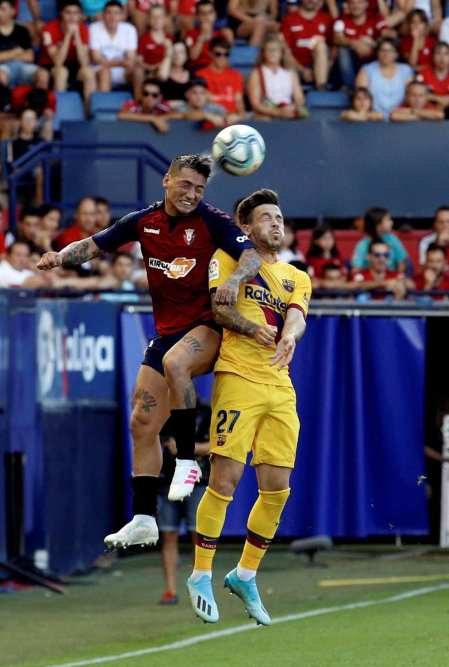 Todas las fotos del partido Osasuna 2-2 Barcelona