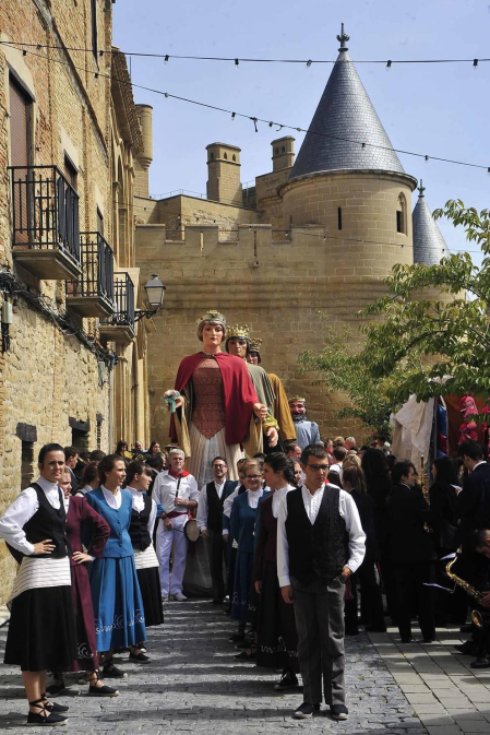 La localidad de Olite celebró el 14 de septiembre el Día de la Merindad
