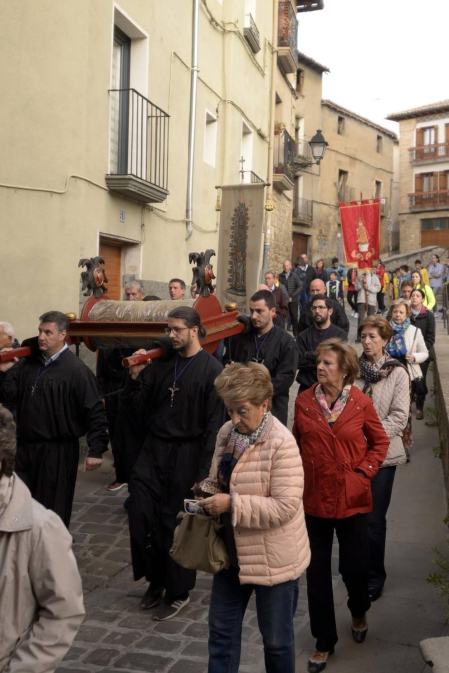 Todas las fotos de la procesión de los Muros de Tafalla celebrada este domingo 6 de octubre de 2019.