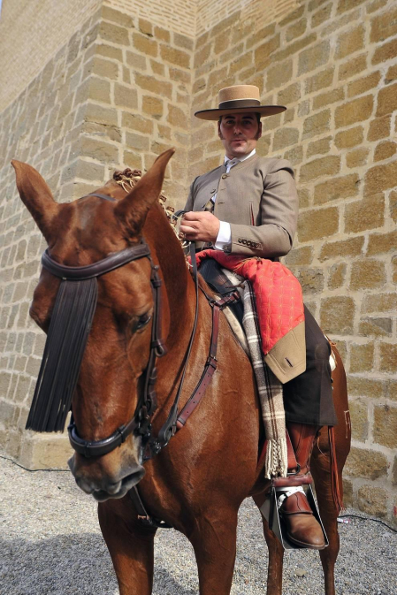 La localidad navarra acogió la feria del caballo este sábado 12 de octubre.