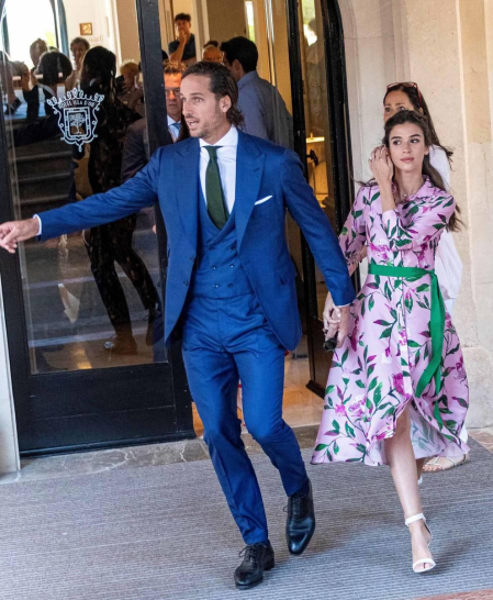 La pareja se ha rodeado de invitados de lujo para celebrar este día tan especial